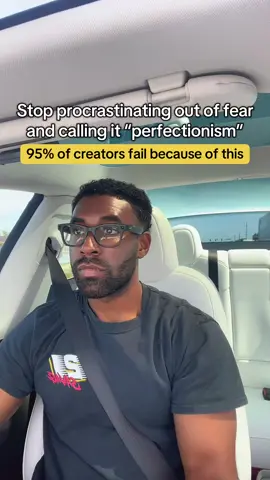 As a content creator, you need to accept that there’s no such thing as perfection.  It’s all a myth.