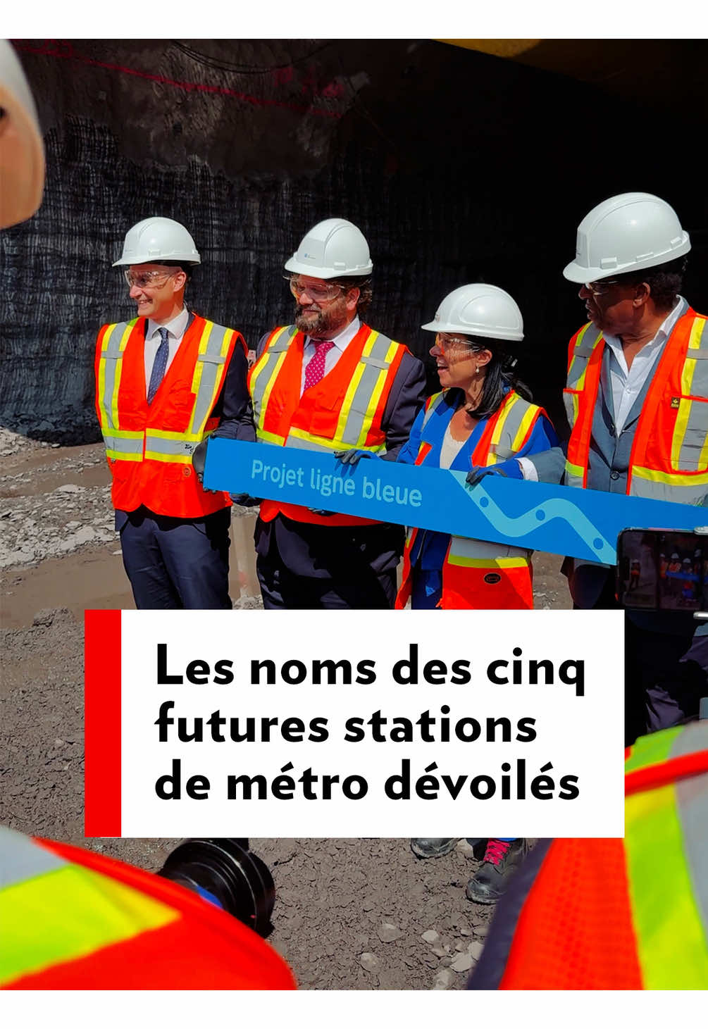C’est officiel: la STM a arrêté son choix sur les noms des cinq futures stations du prolongement de la ligne bleue, prévu pour 2031. Trois femmes marquantes de l’histoire du Québec seront honorées, un clin d’œil sera fait à l’indépendance d’Haïti, et le terminus portera le nom de l’arrondissement d’Anjou. #LaPresse #Actualités #montréal #stm #transport 