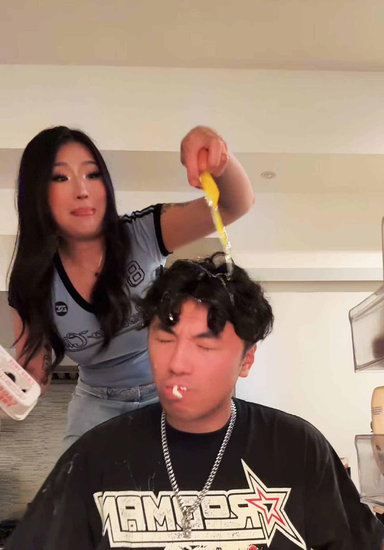 He wasn’t ready 😂😂😂 (wait for the end) @Khantrast #nina #khan #ninadaddyisback #stream #fyp 