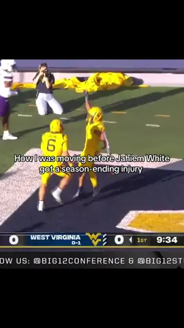 Jahiem was the cheat code 😭 #fyp #wvufootball #hailwv #big12football #big12 