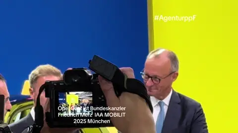 Opel Gast ist Bundeskanzler Friedrich Merz  IAA MOBILIT 2025 München #4you #München2025 AgenturppF #4youpag 