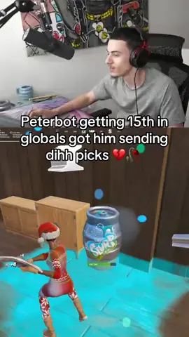 Peterbot getting 15th in globals got him sending dihh picks 💔🥀 #fncsglobals #peterbot #pinqeu #viral #fyp 