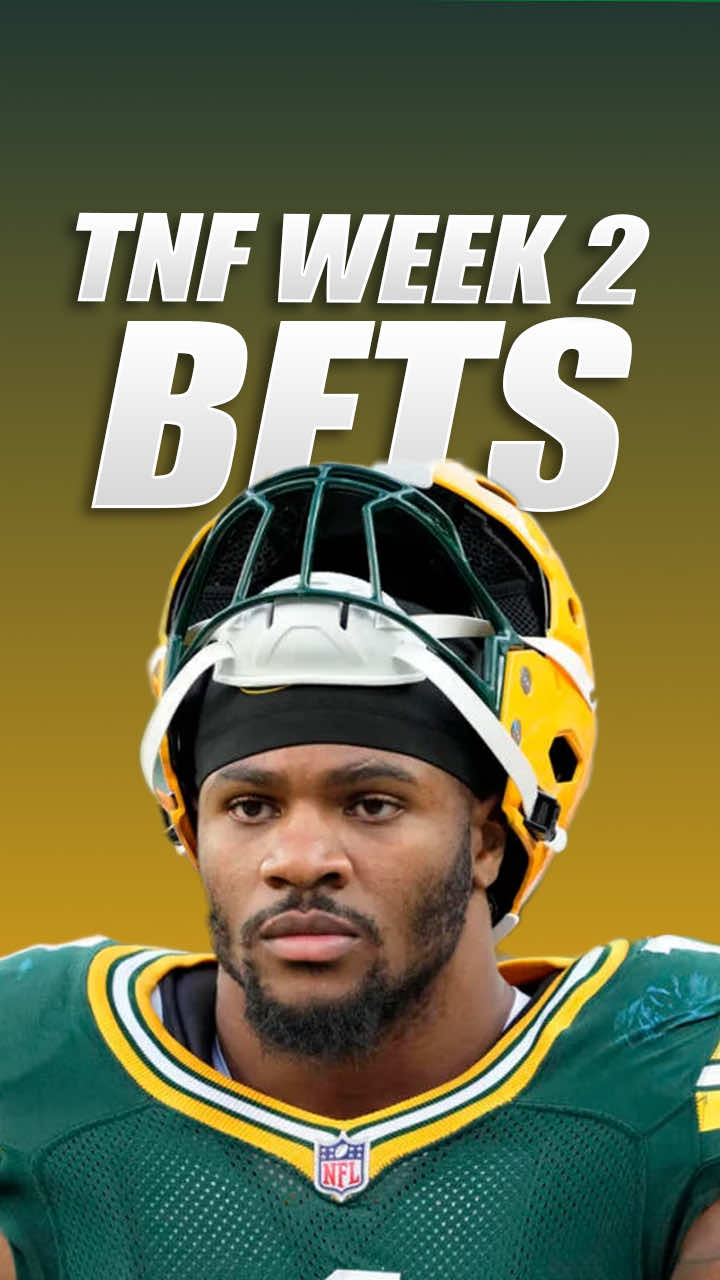 Packers vs Commanders Bets TNF Week 2 #nfl #tnf #packers #commanders #nflbetting 