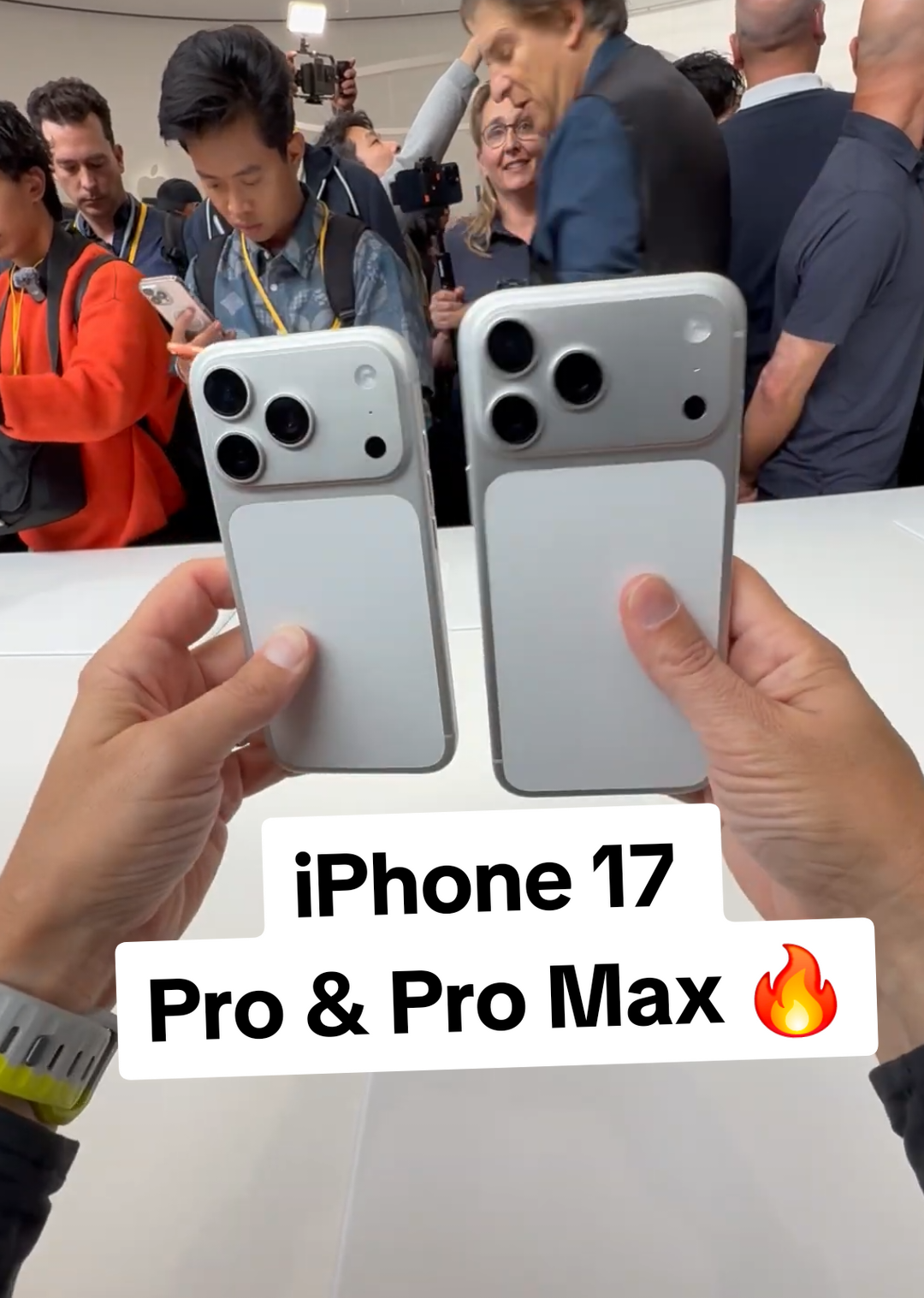 iPhone 17 Pro & Pro Max 🔥  #apple #viral #fyp #iphone #techtok 