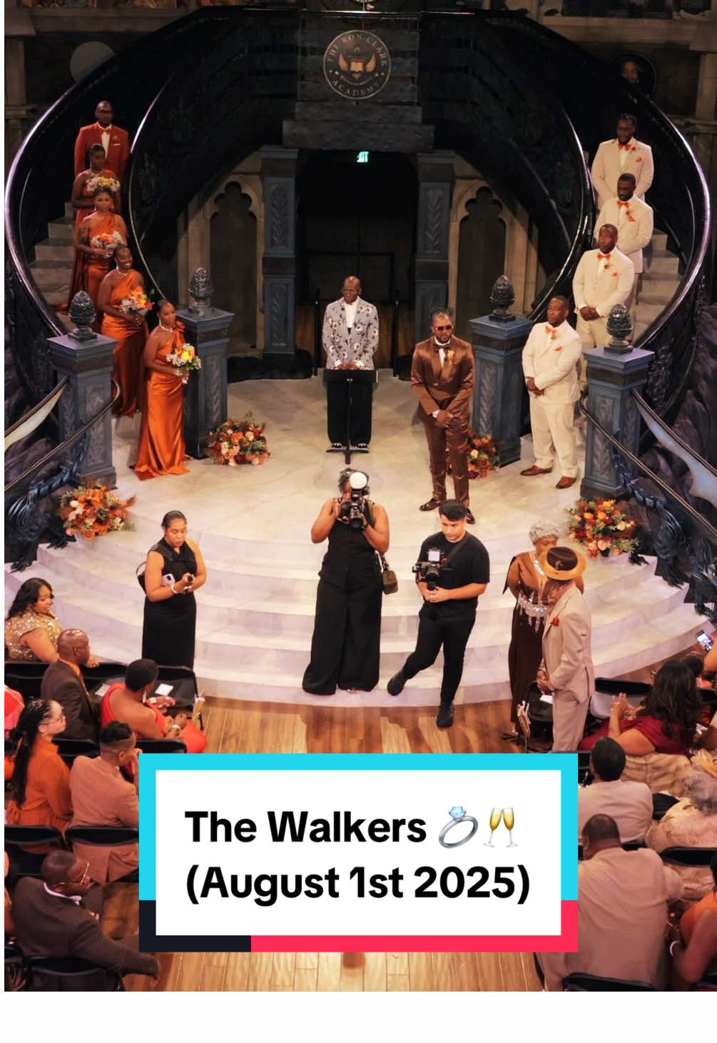 The Walkers 💐💍🙌🏽 @Brandon Walker  (August 1st 2025)  #TheWalkers #2025Bride #CustomWeddingDress #CustomDesigns #BlackBride 