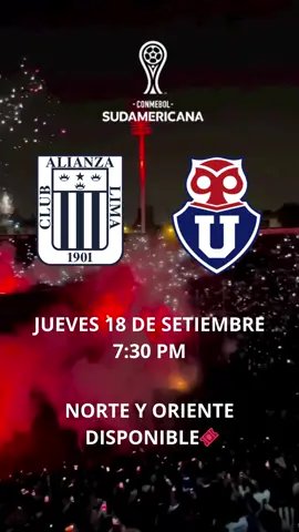 ALIANZA LIMA 🔵⚪️ VS UNIVERSIDAD DE CHILE 🔴🔵  A dejar alma y huevos! 🔥🔥 Consulten al interno ☑️ #alianzalima #comandosvr #sudamerica #alianzalimacorazonn💙🇵🇪 #blanquiazul 