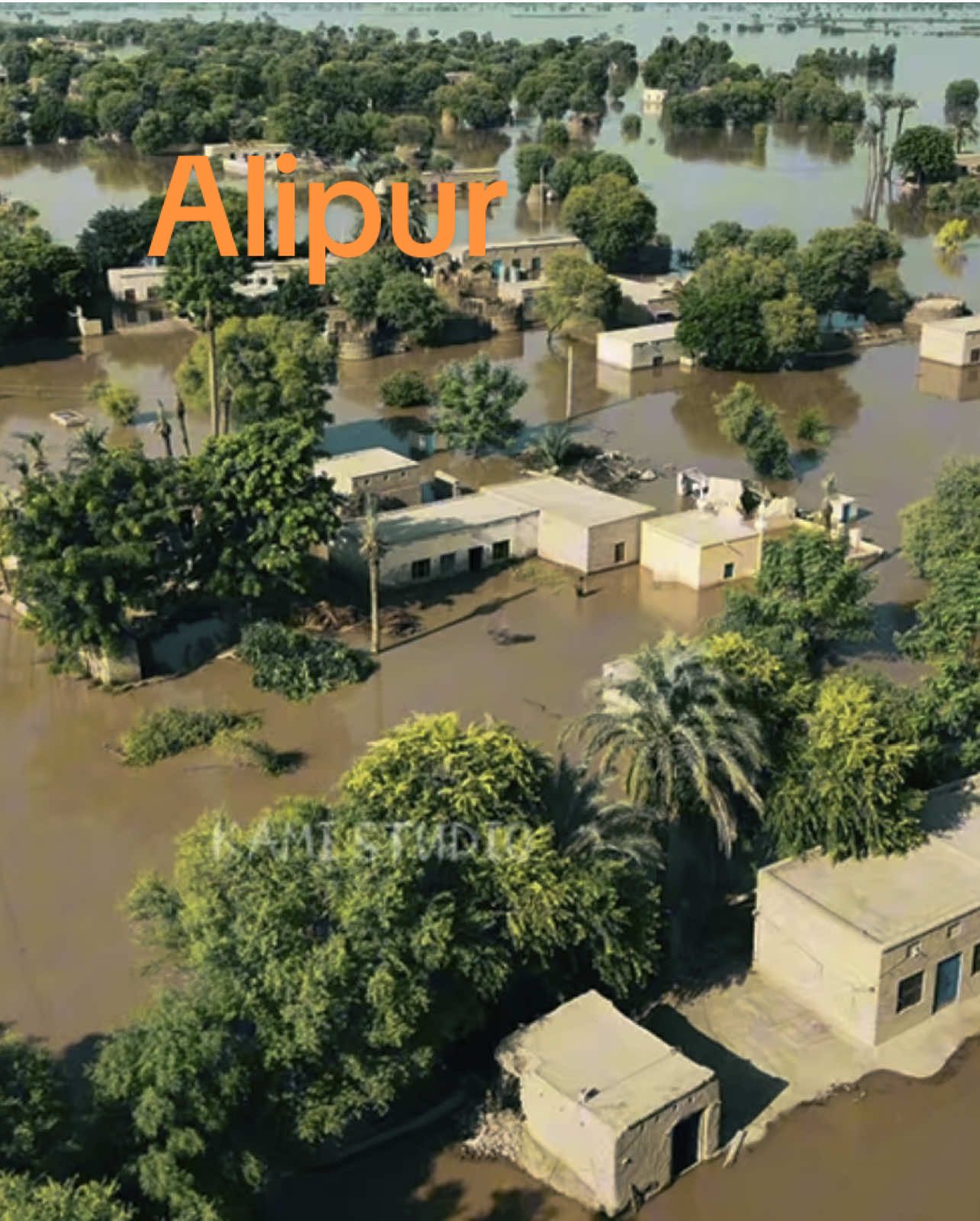 Alipur Flood Area 🥹🥹#flood #zunairkamboh #alipur #headpanjnad #raviriverflood @Malik Usman Official 
