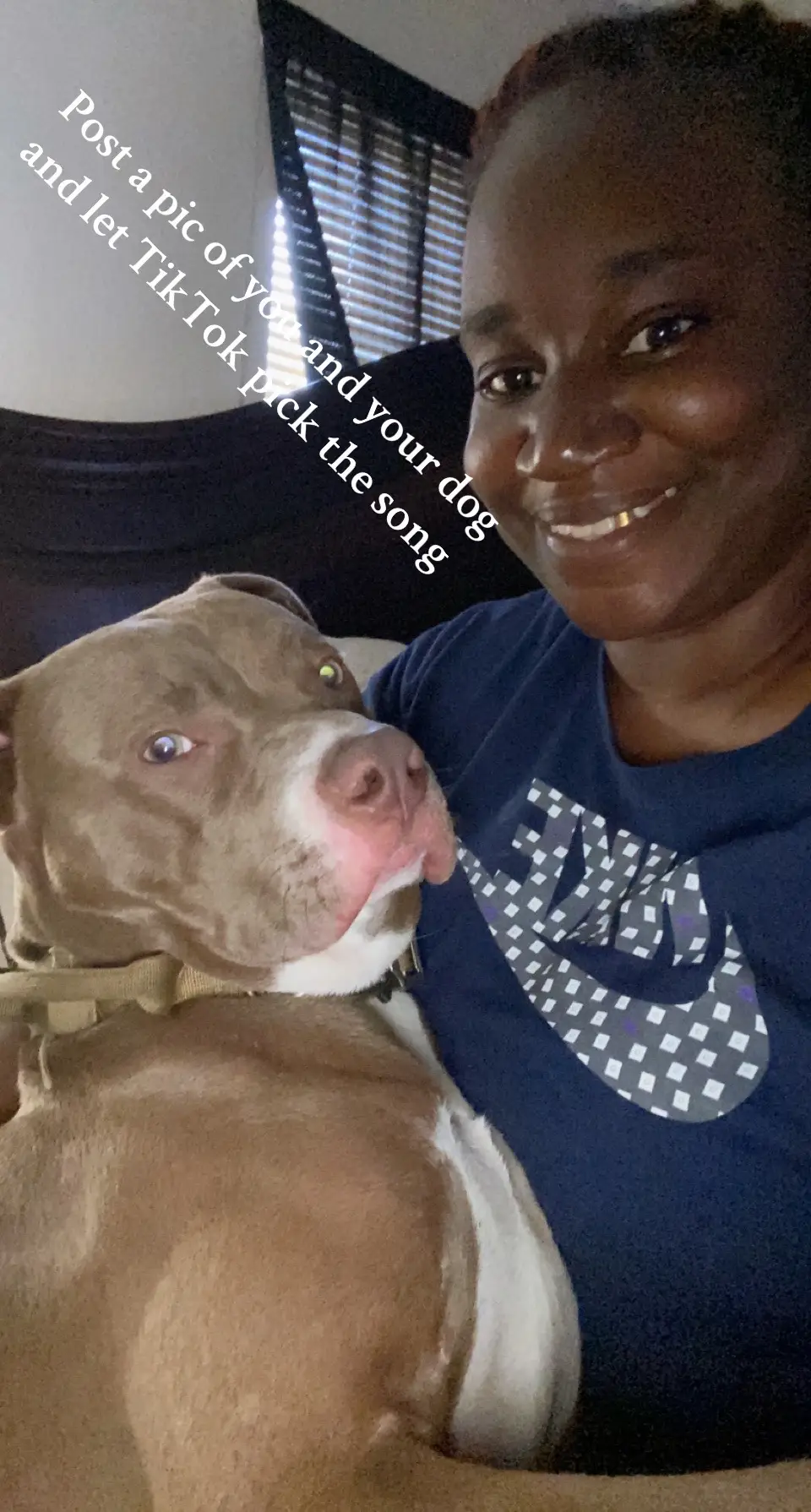 Post a picture of you and your dog and let TikTok pick the song #fyp 