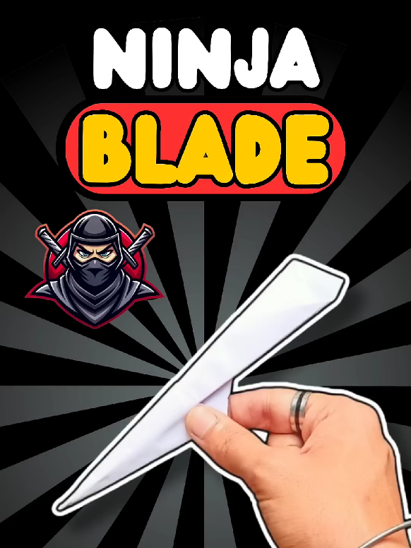 How to make Ninja Blade🥷🗡️#shorts #DIY #craft #ninjaweapons #ninja 