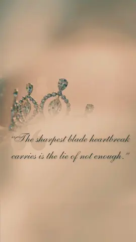 “The sharpest blade heartbreak carries is the lie of not enough.” 💔👑 If you’ve ever sat in the quiet after heartbreak and thought, “Maybe I wasn’t enough…” - I see you. I’ve been there. And here’s the truth: you were always enough. Heartbreak doesn’t define your worth. It only tries to convince you to forget your crown. 👑 #heartbreakhealing #youareenough#thecrownyouneverlost #pamelablaney #HealingJourney #BookTok  