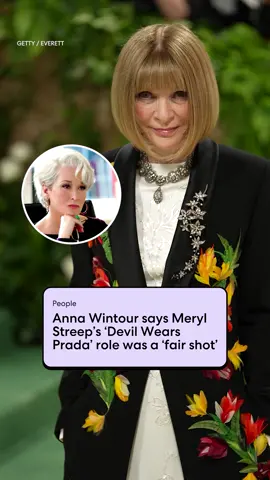 Anna Wintour says 