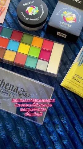 These would even be the perfect base for every day make up use!! #TikTokShopRestock #TikTokShopCreatorPicks #halloween #oilpainting #makeup 