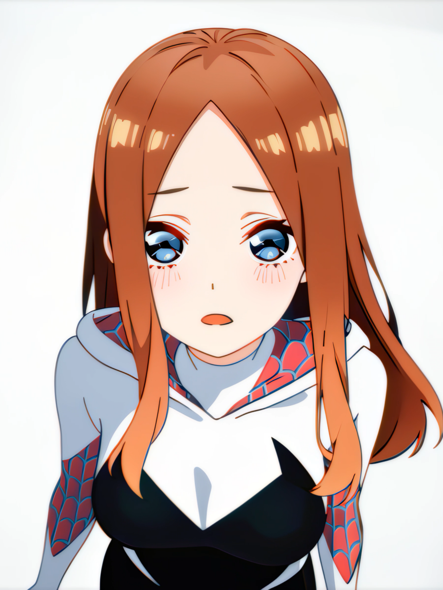 Spider-Miku😵‍💫💙 - #mikunakano #thequintessentialquintuplets #anime #ndits16 #swordsq #ramensqd #hanasq #animegirl