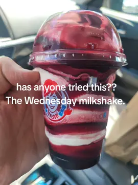 #wendys #milkshake #wednesday #wednesdayaddams 