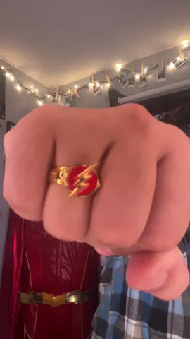 Buy it and become THE FLASH ⚡️ #theflash #superhero #ring #tiktokshop #dealsforyoudays 