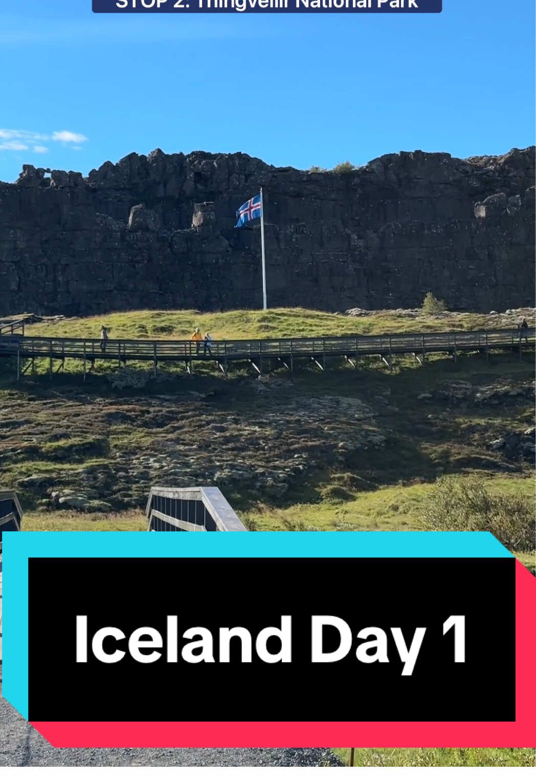 Day 1 in Iceland: The Golden Circle Hot Take…Skip it!  Places we went:  - Keriǒ Crater - Thingvellir National Park - Geysir  - Gullfoss  - admired Selijalandsfoss and Gljúfrabúi from a distance  - Skogafoss  #iceland #goldencircle #roadtrip #traveltiktok #nature  