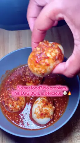 This egg boil was so good and easy to make🤤🤤🤤 #eggboil #EasyRecipe #FoodTok #spicy #cookwithme 