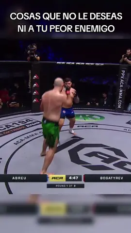 Cosas que no le deseas ni a tu peor enemigo. #mma