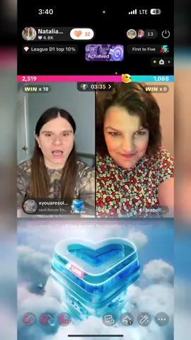 @Isabella DeBlasio thank you so much girl for going live with me and making each second count! Today was such a fun day for the both of us! And @xyouaresolovedx thank you so much for supporting BOTH sides today 🥰❤️ you are really appreciated! Spreading the love towards you and anyone else who watched this amazing live and every live after and before this! Thank you all for your support! #LiveBattle 