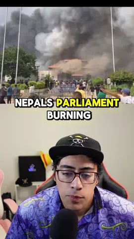 The youth of Nepal have risen. From school uniforms to Strawhat flags, they’re proving that the next generation will not bow to injustice. #nepal #parliament #onepiece #strawhat
