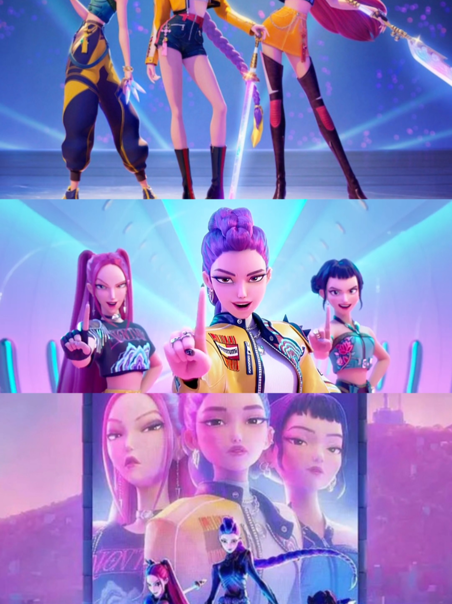 Las guerreras kpop / Parte 2 #kpopdemonhunters #huntrix #lasguerreraskpop #fyp 