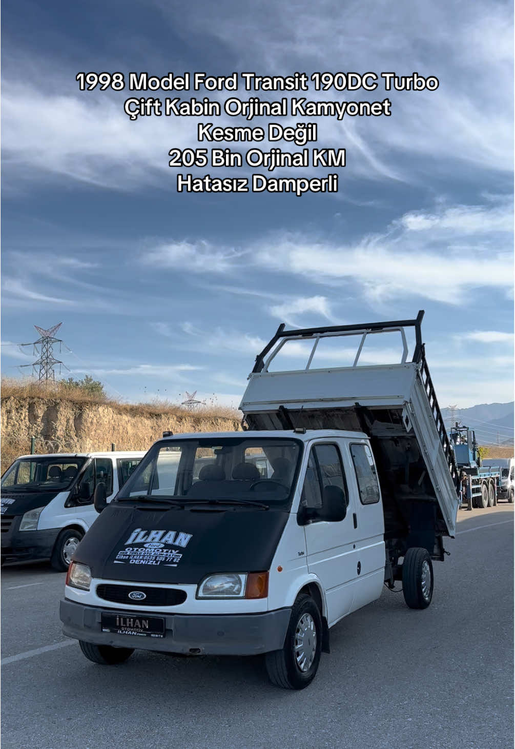 𝐈̇𝐋𝐇𝐀𝐍 𝐎𝐓𝐎𝐌𝐎𝐓𝐈̇𝐕 🧿 205 BİN KİLOMETREDE 🧿 ‼️ YENİ ARACIMIZ İLANDA ‼️ 1998 MODEL 190DC TURBO ÇİFT KABİN ORJİNAL KAMYONET KESME DEĞİL DAMPERLİ 205 BİN ORJİNAL KM BEBEKLER BEBEĞİ FABRİKANIN ETİKETLERİ ÜSTÜNDEDİR HATASIZ GÖRÜLMEYE DEĞER #fypageシ #keşfet #viralvideo #keşfetbeniöneçıkart #ilhanotomotivdenizli 
