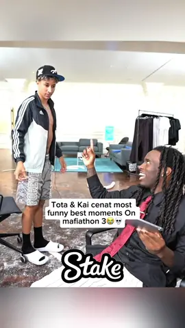 Tota and Kai cenat most funny best moments on mafiathon 3 😭💀#fyp #kaicenat #viral #mafiathon3 #trending 