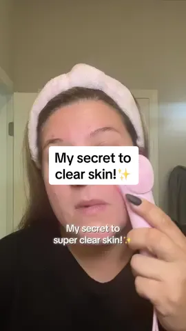 My secret to super clear skin is this tool right here! It has red and blue light therapy that penetrates my skin making it clear and look so good! The scrubber has 3 settings getting my face so fresh and clean! I can’t recommend this enough! If you want clear skin too don’t miss this gem! #facecleaning #bluelighttherapy #facecleansing #skincare #tiktokshopcreatorpicks @rikilovesriki 