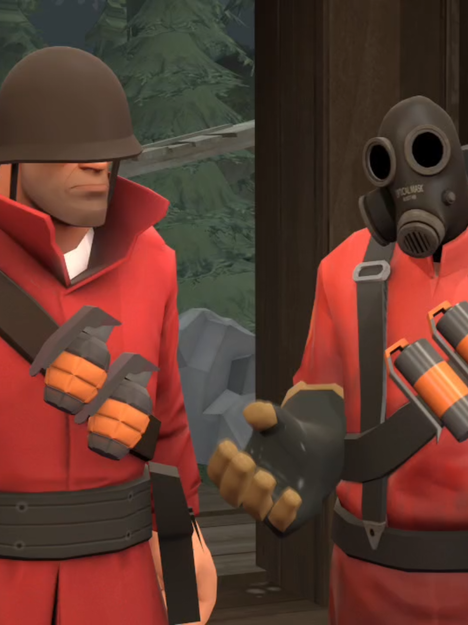 I've been stuck with stupid english exams BUT FINALLY HERE'S AN ANIMATION WITH BLOCKING Soldier trying to understand Pyro #tf2soldier #tf2pyro #tf2 #sfm #teamfortress2 #sourcefilmmaker #tf2memes #fyp #foryou #foryoupage 