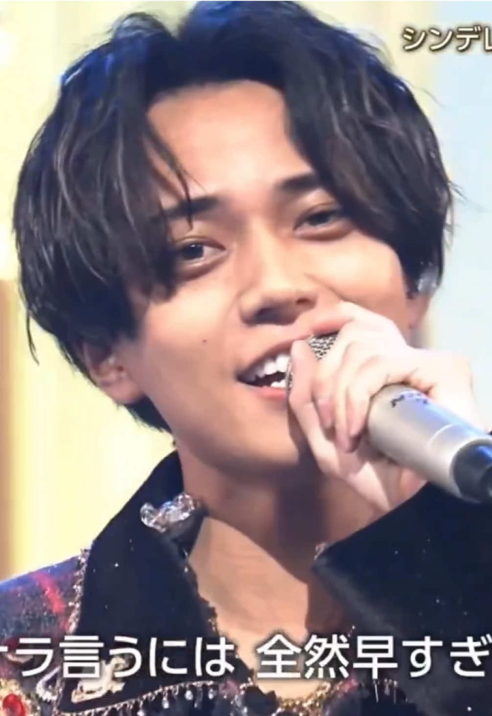 ビジュも衣装も全部最強だった( i ꒳ i )🩶はやく耳よくなりますように😭✨ #永瀬廉 #kingandprince 