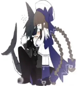 i love samewada 😢 #wadanoharaandthegreatbluesea #wadanohara #samekichi #samewada #okegom 