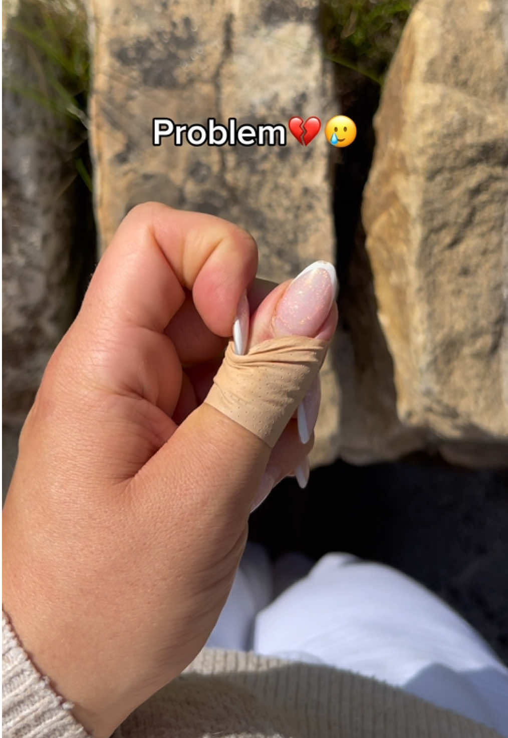 I finally don’t have to do this anymore 🥹❤️💫