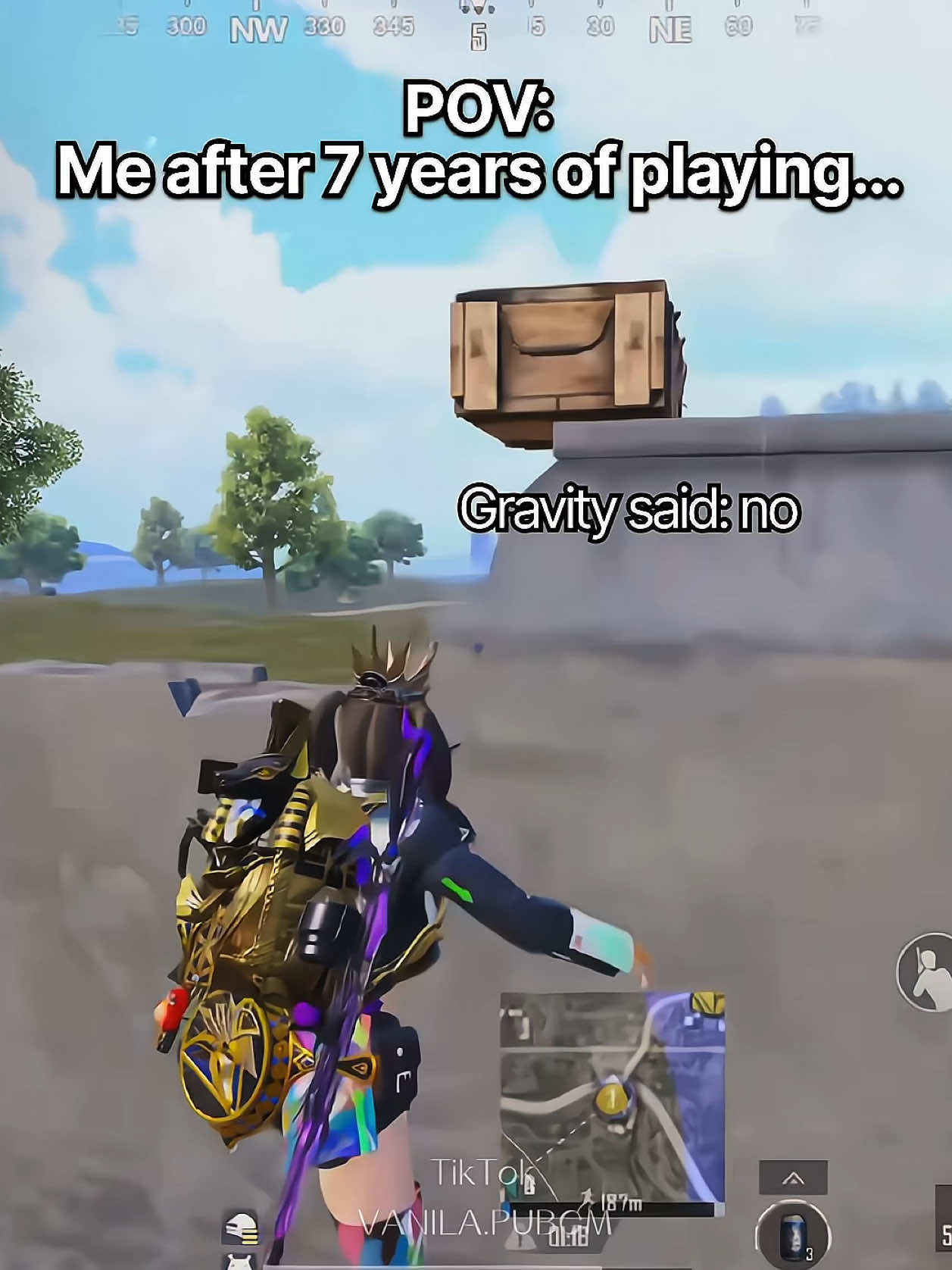 Bug report: movement mechanic not compatible with me 😭 #pubgm #pubgfun #pubgmnextstarprogram #gamingclip #pubgtrend 