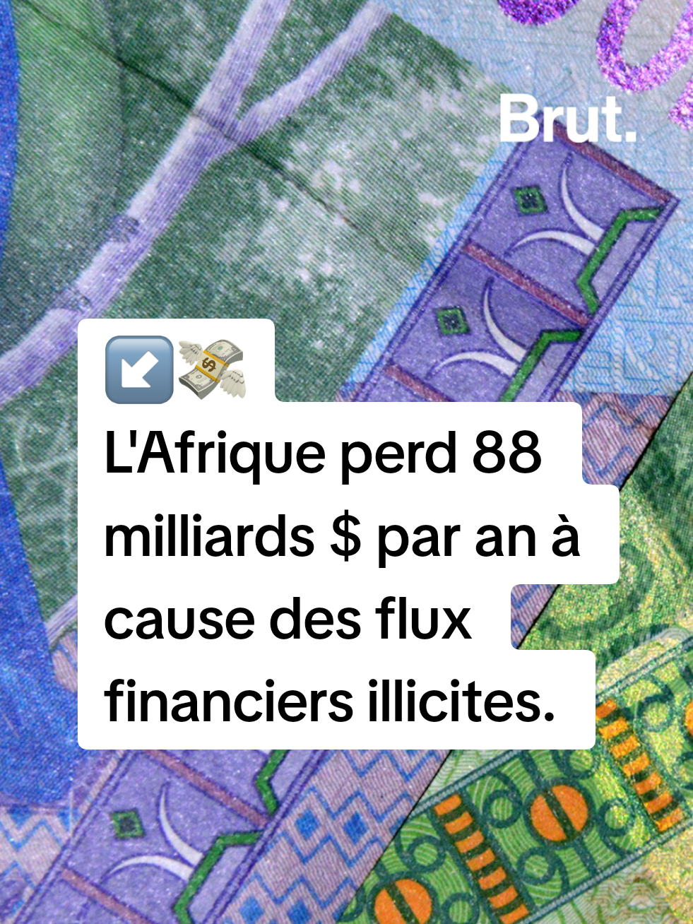 Fixation abusive des prix, fraude fiscale, blanchiment d’argent. L'Afrique perd des milliards par an à cause des flux financiers illicites selon le dernier rapport de l’Union africaine sur le sujet. On t’explique. #afrique #finance 