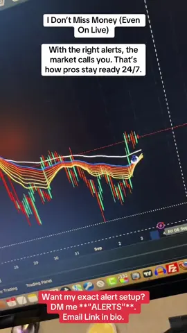 With the right alerts and systems set up, the market tells you when to look. This is the power of automated technical analysis – it works for you even when you're sleeping, golfing, or live streaming. #DayTrading #Automation #TradingAlerts #PassiveIncome #Crypto 