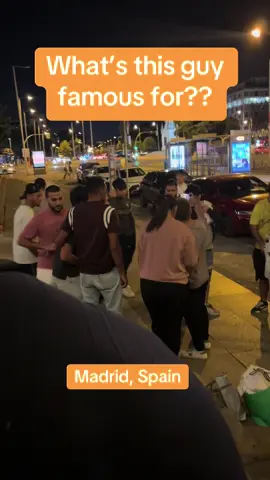 Walked up to the restaurant and this guy is out here signing autographs and taking photos with fans- can anyone tell me who he is?? lol! #spain #madrid #espana #zumarestaurant #nightlife #famous #autograph 
