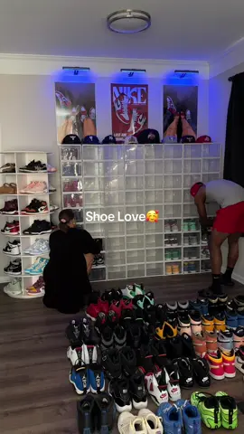 And the winner of the race is👀…Link to shop shoe organizers in bio!  • • • #shoeschallenge #sneakers #shoeorganizer #closetorganization #shoebox 