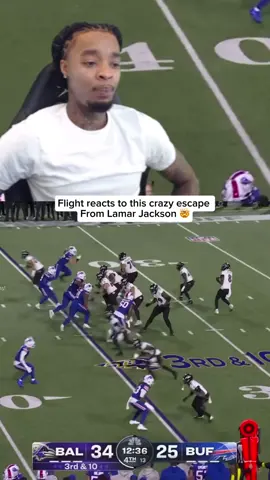 #flightreacts #lamarjackson #ravens #scramble #fyp 