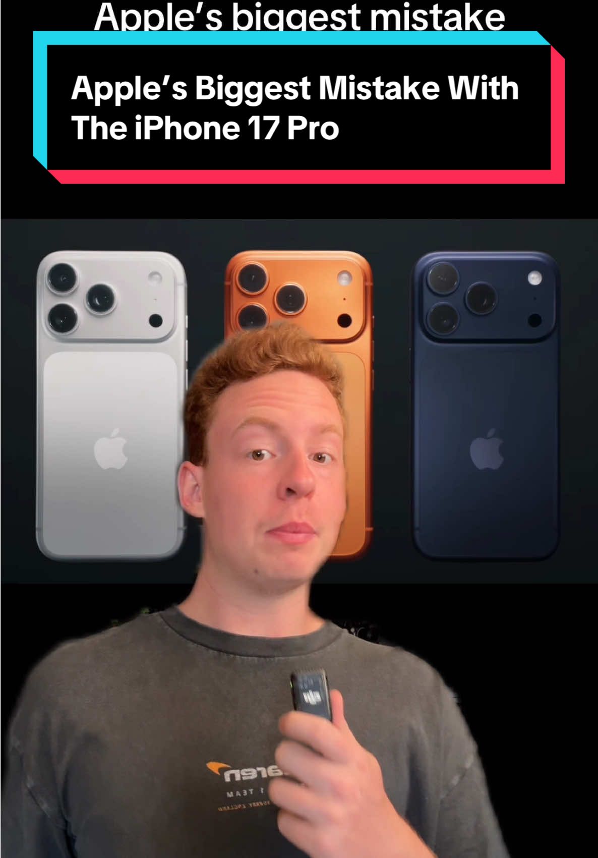 Time to start a “Bring Black Back” petition cause these iPhone 17 pro colors ain’t it 😭 #apple #iphone17 #appleevent #iphone17pro #iphoneevent 