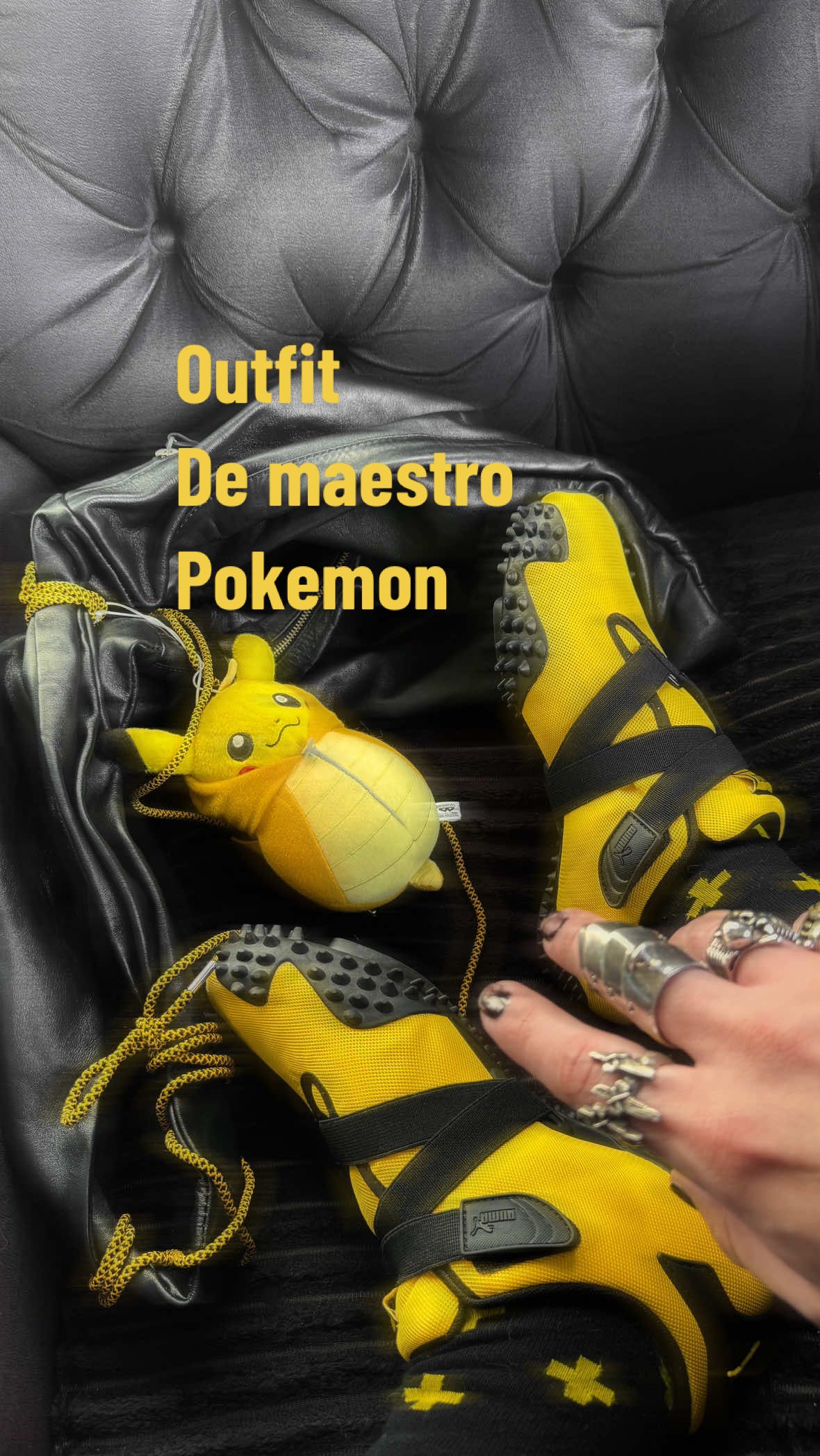 GRWM: un outfit alternativo de maestro pokemon ✨  Con las mostro de @PUMA  #outfitideas #alternativefashion #pokemon #puma #styleinspo 