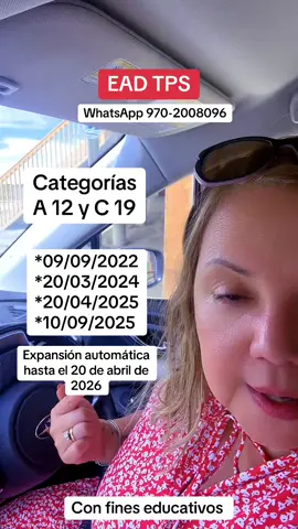 Extensión automática de la autorización de empleo por estatus de protección temporal según la normativa del juez Chen. Respondo dudas tratando de educar e informar, pero esto NO es una asesoría legal.  ⭐️En Rosa Leon Immigration Services, todos nuestros servicios están hechos con responsabilidad, transparencia, y muchísima empatía por la Comunidad inmigrante. Somos una empresa, que hace todo de manera legal y transparente, pero que además, se toma siempre el tiempo de escuchar, y atender con empatía a todas las personas, incluyendo cuando no tienen un caso, sino llanamente por el respeto de escuchar.  NO SOMOS ABOGADOS NI OFRECEMOS ASESORÍA LEGAL.  ⭐️Altos porcentajes de rendimiento. Para cualquiera de nuestros servicios por favor comunicarse por nuestro WhatsApp para la información +1-970-200-8096. Numero de la oficina 719-4545504. También por la página web www.rlinmigrationservices.com ⭐️Puedes revisar en videos y aun mas en las historias, todos nuestros casos de éxito. No somos abogados ni ofrecemos asesoría legal.  ⭐️Sígueme por favor en la cuenta de IG @rl.immigrationservices y también puedes enviar tu solicitud por el correo rlimmigrationservices@gmail.com y en la página web www.rlimmigrationservices.com ⭐️ #rlimmigrationservices #inmigrantes #inmigracion #inmigrante #tps                 