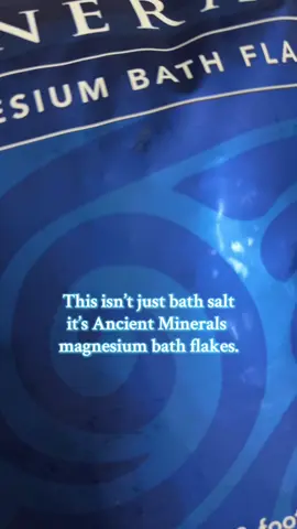 Long day? Melt it all away with a magnesium soak 🛁💆‍♀️ Ancient Minerals bath flakes = pure relaxation + sore muscle relief. 20 minutes in the tub and you’ll feel brand new. #MagnesiumBath #SelfCareRoutine #RelaxAndRecharge #AncientMinerals #StressRelief
