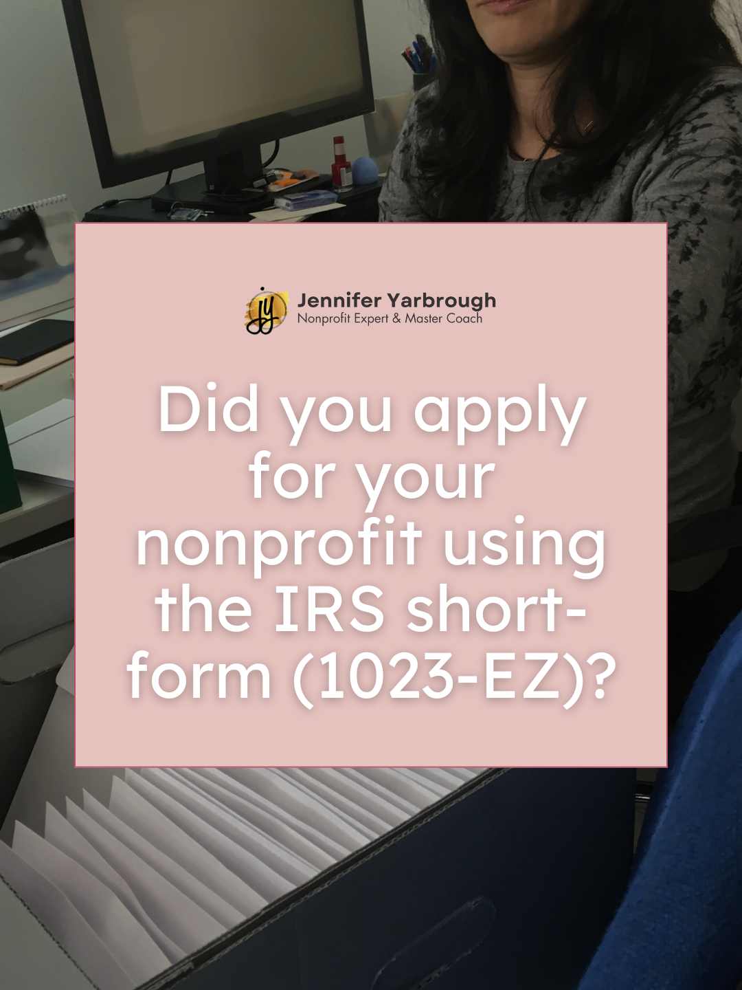 That form means you told the IRS you don’t anticipate raising more than $50,000 in the next 3 years. If your vision is bigger than that, it’s time to rethink your strategyand your structure. #NonprofitStartup #IRS1023 #GrantReady #NonprofitTips