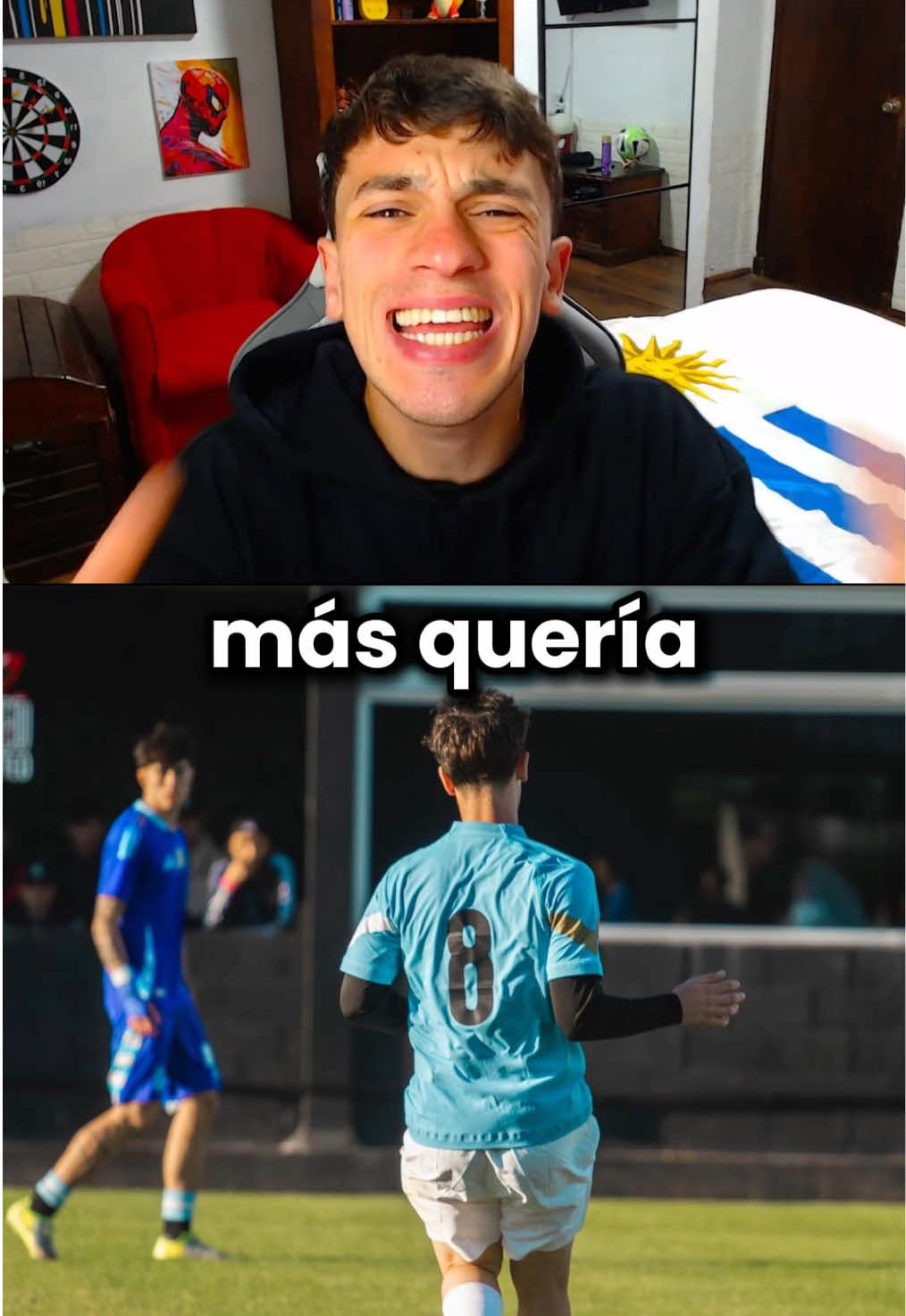 SIEMPRE SERÉ EL 8 ⚽️😂 #futboluruguayo #futbolargentino #uruguay #argentina #futbol⚽️ 