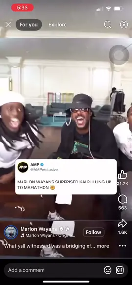 When Marlon Wayans pulls up to Kai Cenat house, you KNOW it’s about to be nothing but laughs 🤣🔥 (Repost) @Marlon Wayans @Kai Cenat @amp house ☻︎  #MarlonWayans #ComedyGold #KaiCenatHouseVibes #PullUpMoments #IconicEnergy