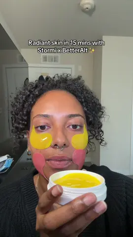 Love the glow this gives me #stormixbetteralt #betteralt #eyepatch #skincare #fyp 