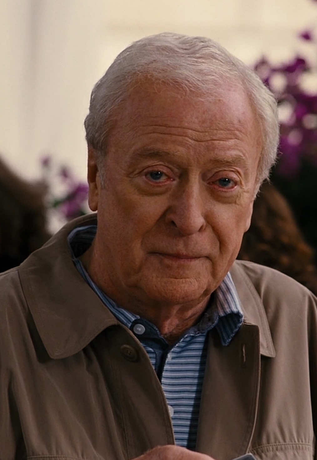 Welcome back, Sir Caine. #TheDarkKnightRises #MichaelCaine #ChristianBale #Movies #MovieClips 