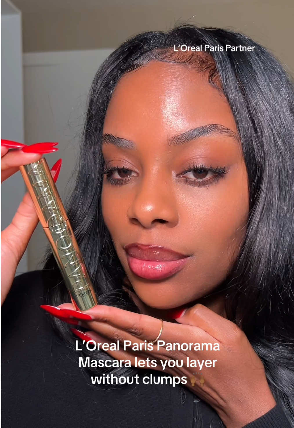 #LOrealParisPartner @loréal paris usa  Panorama Mascara has the BEAT clump and flake free formula. You can apply MULTIPLE coats without the hassle! 🙌🏾✨✨ Shop this product in my LTK & at your local @target 🙌🏾 @targetstyle  #AD #TargetPartner  #LOrealTelescopic #LOrealParisMakeup 