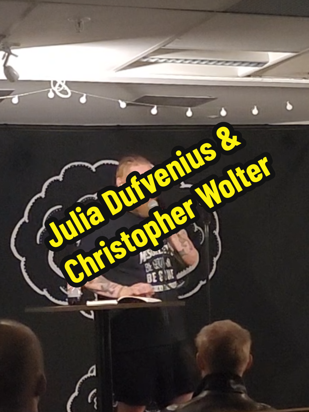 kort om Julia Dufvenius och Christopher Wolter otrohet #svenskstandup #humorswe #komedi #standup #juliadufvenius 