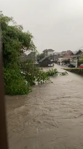 Denpasar pagi ini, dari kemarin hujan terus sampai sebesar ini air nya hujan jya belum berhenti juga 😔 #balihariini #banjir #denpasar 